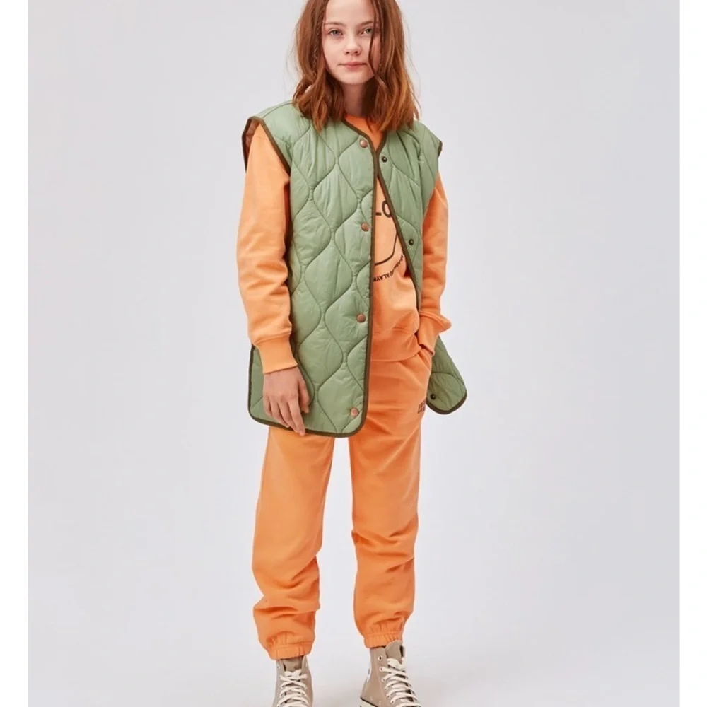 Molo Kids Sweatpants - Bright Orange